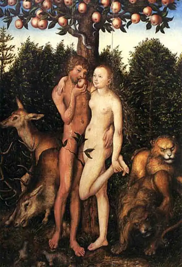 The Fall, by Lucas Cranach the Elder, c. 1530.